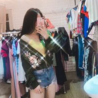 Áo Khoác Bomber Thêu