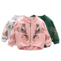 Áo khoác bomber thêu