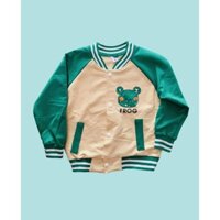 Áo khoác Bomber xanh lá Frog