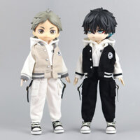 Áo khoác bóng chày Asi 3.0 2.0 tay dài BJD Fairy Body D nam lớn 1/12 Beiming Shura Maru