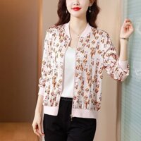 Áo khoác bóng chày chống nắng dài tay in voan áo khoác ngắn chống tia cực tím và rộng rãi cỡ lớn 25319A