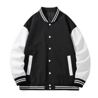 Áo khoác bóng chày nam Varsity Đồng phục Unisex dành cho người lớn dài tay dáng rộng Áo khoác Cardigan nam