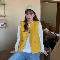 Áo khoác bông nữ phong cách thiết kế thích hợp 2021