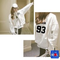 Áo Khoác BTS Suga Trắng Giá Rẻ