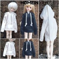 Áo khoác búp bê HOMEIN, mặc thường ngày Quần áo trang phục màu trơn, Đồ chơi trẻ em Phụ kiện DIY Handmake Áo búp bê thời trang Áo khoác cho búp bê 1 / 3 1 / 4 1 / 6 BJD 30 / 45 / 60cm Búp bê 11,5 "