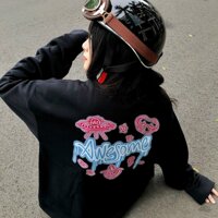 ÁO KHOÁC CADIGAN AWESOME KAMI SHOP - ĐEN