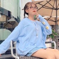 ÁO KHOÁC CADIGAN HOA CÚC (FOM < 70KG)