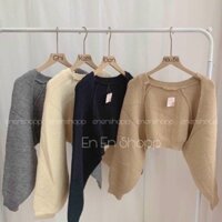 ÁO KHOÁC CADIGAN LEN LỬNG TAY DƠI HÀNG QCL1 MS11588
