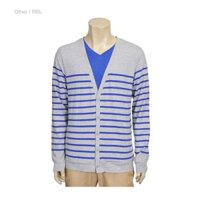 Áo khoác cadigan nam sọc ngang