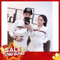 Áo khoác cặp Áo khoát đôi gió dù 2 lớp chống nắng cao cấp Guc con ong cực chất siêu hot-M101 - Hàng nhập khẩu