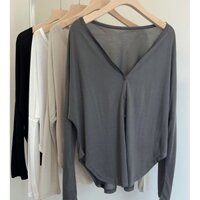 Áo khoác cardigan chống nắng nhẹ bằng lụa băng lỏng lẻo chống nắng không đều