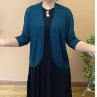 Áo Khoác cardigan Dệt Lụa Mát Mỏng Tay Lửng Thời Trang Mùa Hè 2023 Cho Nữ
