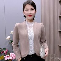 Áo khoác cardigan mới giảm cân cho đầu thu, thời trang nữ mới cho tháng Hai và tháng Tám, áo khoác len, áo choàng, áo len đan