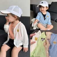 Áo Khoác Cardigan Mỏng Chống Nắng Thời Trang Mùa Hè Cho Bé