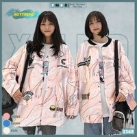 Áo Khoác Cardigan Nỉ Loang Màu Hàng QC Cao Cấp Cardigan Nữ Nam Nỉ Ngoại 3D LOANG LOGO - AK3368