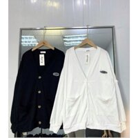 ÁO KHOÁC CARDIGAN NỈ THÊU LOGO SIMPCHIC