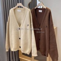 Áo khoác Cardigan nữ dáng dài - Order Taobao| Áo khoác len nữ mùa đông
