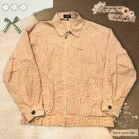 Áo khoác caro ulzzang form thụng rộng hàng brand (pass)