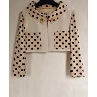 Áo Khoác Chấm Bi Sz M