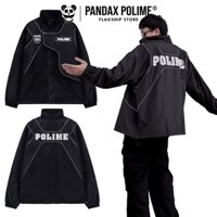 Áo khoác chất dù gió jacket local brand nam big size chính hãng phản quang unisex Pandax polime anti racing bomber
