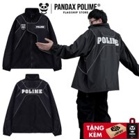Áo khoác chất dù gió jacket local brand nam big size chính hãng phản quang unisex Pandax polime anti racing bomber - Hàn