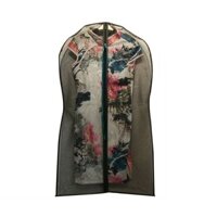 Áo khoác che bụi lông chồn, túi che bụi quần áo trong suốt cho cheongsam