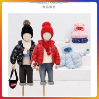 Áo khoác cho bé, áo phao quảng châu cho bé gái bé trai mặc mùa đông siêu ấm 9-18Kg GIN Baby Wear 011