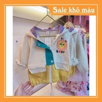 ÁO KHOÁC CHO BÉ HÌNH SƯ TỬ PHỐI MÀU - Đầm Nữ ANHStore