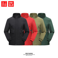 Áo khoác chống gió chất lượng cao - Uniqlo New Composite Áo khoác cổ đứng mềm mại và thoải mái đơn giản