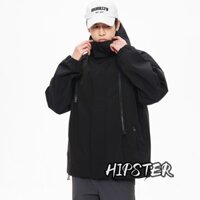 Áo khoác chống gió ngoài trời đa năng Hipster dành cho nam Áo khoác chống nước và chống nước mùa thu mới Áo phù hợp