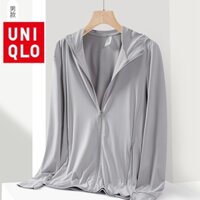 Áo khoác chống nắng cho nam Uniqlo Áo khoác AIRism Áo khoác gió Áo khoác chống nắng ngoài trời dành cho nữ UPF50 + Áo Hoodie