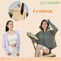ÁO KHOÁC CHỐNG NẮNG CHỐNG TIA UV TIA CỰC TÍM - LTD.FASHION - ÁO KHOÁC MỘT LỚP CHE MẶT