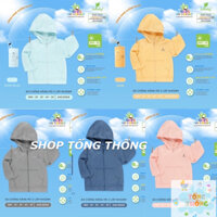 Áo khoác chống nắng Lullaby Cotton cao cấp co giãn 4 chiều chống tia UV tốt mềm mịn thoáng mát cho bé trai bé gái NH395M
