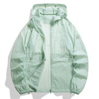 Áo khoác chống nắng mùa hè bằng lụa lạnh có mũ cho nam và nữ, áo khoác thoáng khí chống UV, áo khoác siêu mỏng cho cặp đôi UPF50+ WOUP