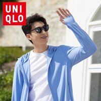 Áo khoác chống nắng nhẹ bằng lụa băng mùa hè UNIQLO dành cho nam