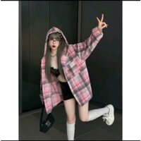 Áo Khoác Chống Nắng Nữ Thời Trang - Áo Khoác Nhẹ Nữ Có Nón Jacket Top Women