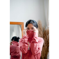 Áo khoác chống nắng toàn thân - Hồng đậm