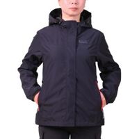 ÁO KHOÁC CHỐNG NƯỚC NỮ - MÃ K124 – MÀU ĐEN (S, Đen)