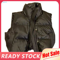 Áo khoác cổ đứng Hanboger Áo khoác nữ Áo ghi lê mùa đông sành điệu dành cho nữ Áo khoác ấm có khóa kéo Đóng cửa và đứng lên Cổ áo chống gió và giữ nhiệt Hoàn hảo cho ngoài trời