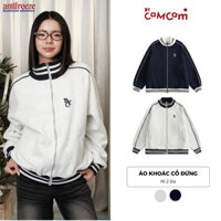 Áo Khoác Cổ Đứng  𝑩𝒚𝒄𝒂𝒎𝒄𝒂𝒎 Phong Cách Streetwear Unisex Nam Nữ
