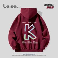 Áo khoác có mũ đa năng cho cả nam và nữ, phong cách mùa xuân thu, áo sweatshirt phong cách đại học, oversized, rộng rãi, thời trang