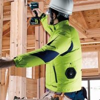 ÁO KHOÁC CÓ QUẠT DÙNG PIN MAKITA DFJ212ALKHÔNG KÈM PIN VÀ SẠC - HÀNG CHÍNH HÃNG