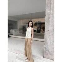 Áo khoác cổ yếm không tay, không lưng, màu sắc đa dạng, chất liệu len siêu mịn, đa năng