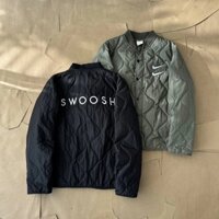 Áo khoác Cotton dày dặn ấm áp dành cho nam Nike Áo khoác chống gió thể thao và giải trí dành cho nữ