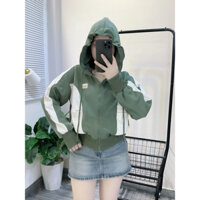 Áo khoác cotton giọt nước