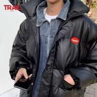 Áo khoác Cotton nam Trail Echo mùa thu mới của Mỹ Retro Giả hai mảnh phù hợp