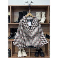 Áo khoác dạ 2 lớp dáng ngắn chuẩn ảnh hàng qc