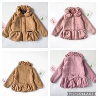 Áo khoác dạ bé gái Aurora 3-10 tuổi 🌈 Áo khoác dạ 3 lớp xuất dư 0821
