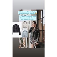 áo khoác da bershka