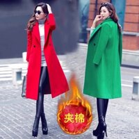 Áo khoác dạ dáng dài Quảng Châu.Sz:S-3XL.